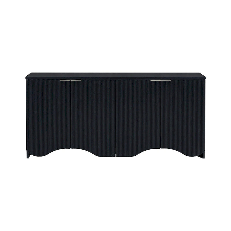 Credenza a 4 ante con gambe