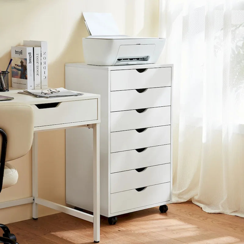 Classificatore verticale a 7 cassetti con ruote