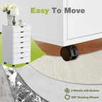 Classificatore verticale a 7 cassetti con ruote