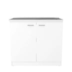 Set da cucina Phoenix 2 pezzi con isola cucina e mobile lavello multiuso