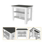 Set da cucina Phoenix 2 pezzi con isola cucina e mobile lavello multiuso