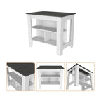 Set da cucina Phoenix 2 pezzi con isola cucina e mobile lavello multiuso