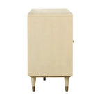 Credenza in canna e ottone fatta a mano