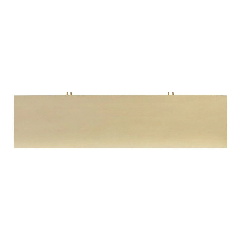 Credenza in canna e ottone fatta a mano