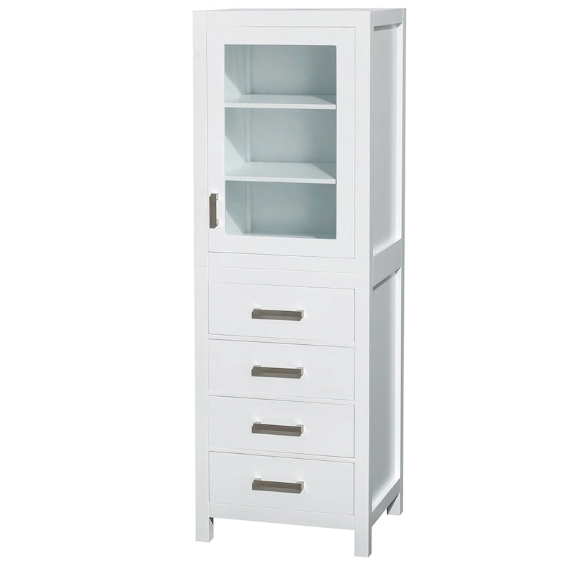 Colonna da Bagno con Anta e Cassetto