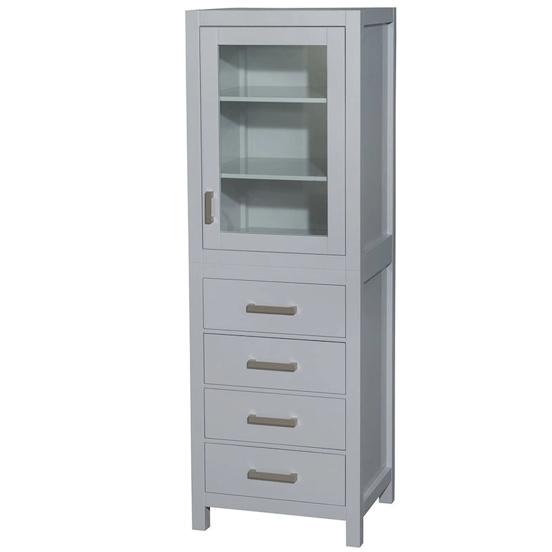Colonna da Bagno con Anta e Cassetto