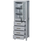 Colonna da Bagno con Anta e Cassetto
