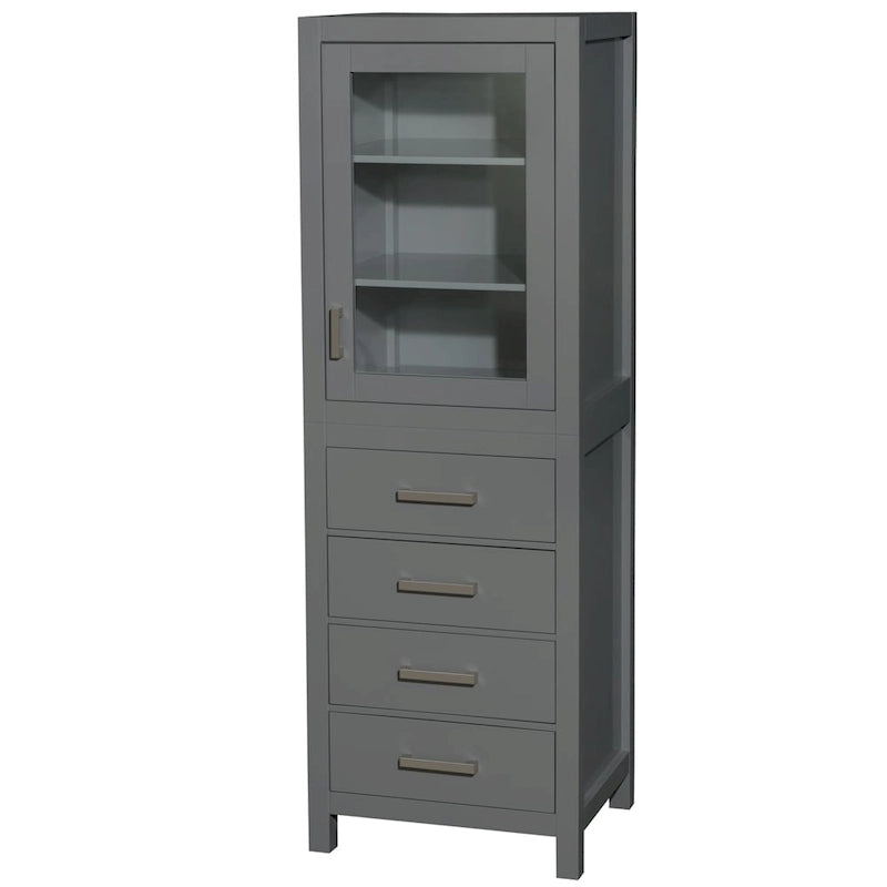 Colonna da Bagno con Anta e Cassetto