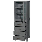 Colonna da Bagno con Anta e Cassetto