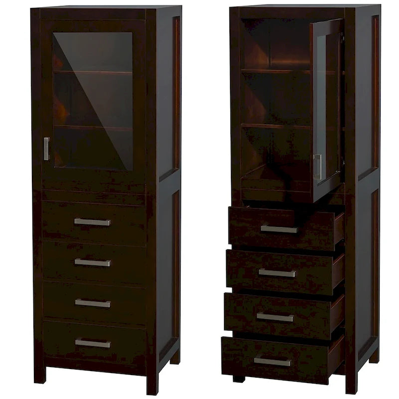 Colonna da Bagno con Anta e Cassetto
