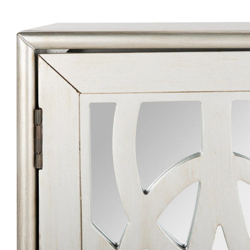 Mobile contenitore nichelato a 2 ante - 32L x 16P x 33A
