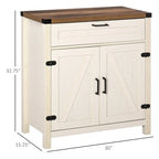 Credenza con cassetto in stile porta scorrevole a granaio