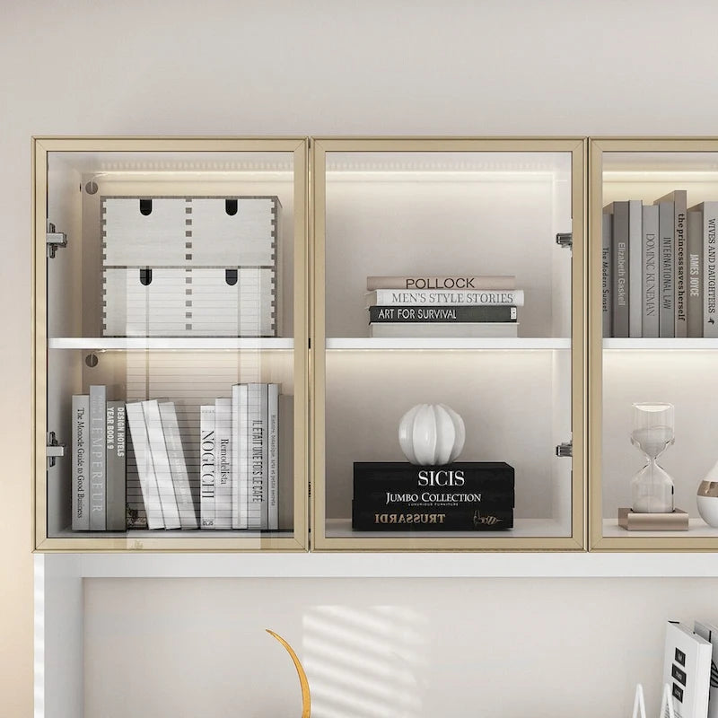 Vetrinetta Espositiva Modulare Alta con Illuminazione a LED