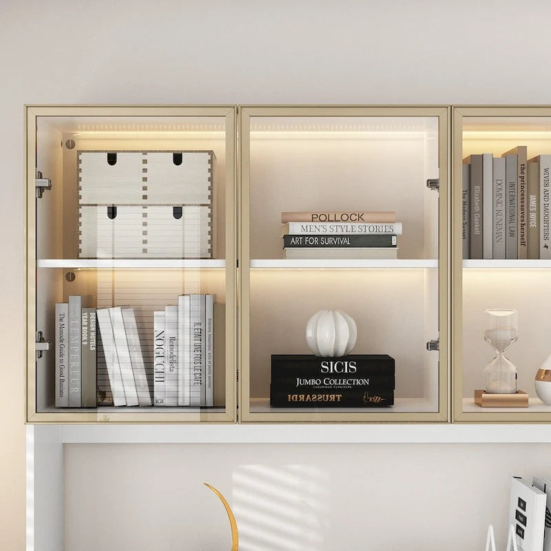 Vetrinetta Espositiva Modulare Alta con Illuminazione a LED