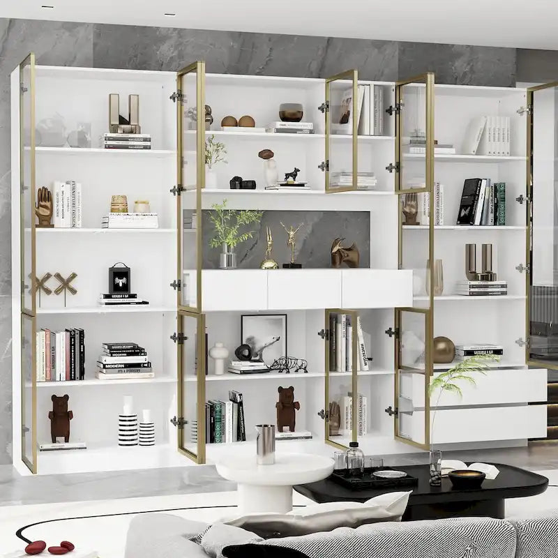 Vetrinetta Espositiva Modulare Alta con Illuminazione a LED