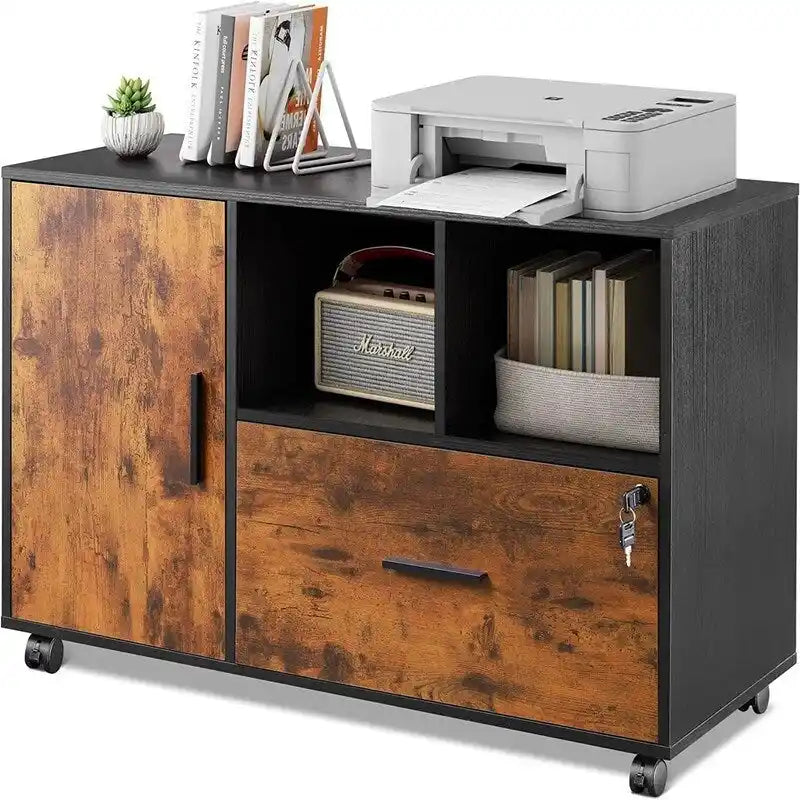 Classificatore orizzontale in legno a 1 cassetto - 15,8P x 36,6L x 25A