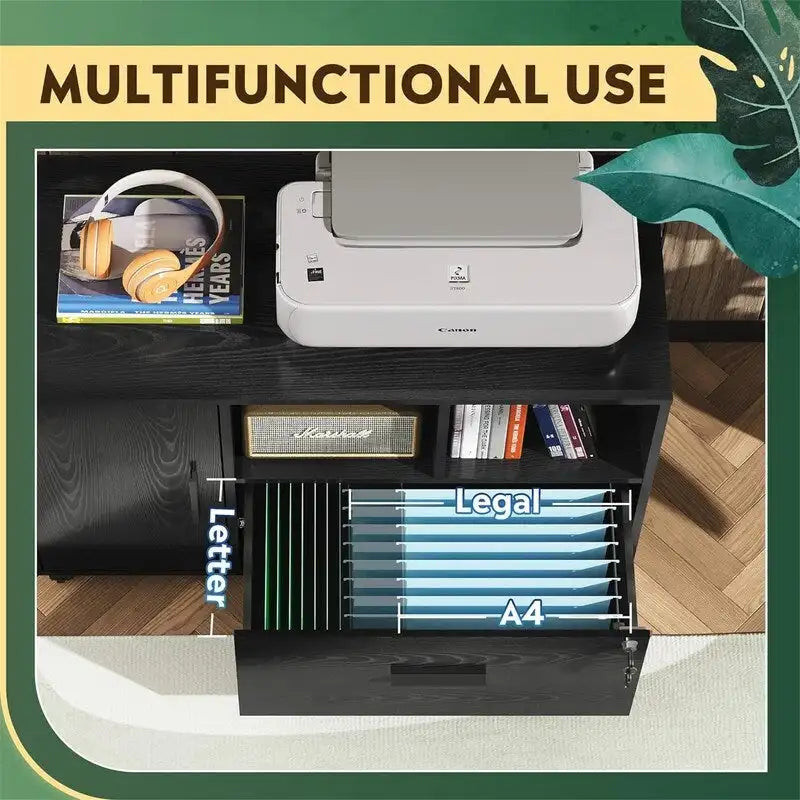 Classificatore orizzontale in legno a 1 cassetto - 15,8P x 36,6L x 25A