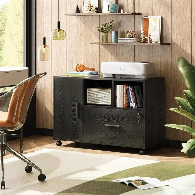 Classificatore orizzontale in legno a 1 cassetto - 15,8P x 36,6L x 25A