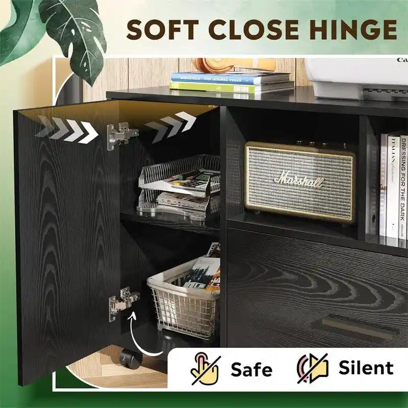 Classificatore orizzontale in legno a 1 cassetto - 15,8P x 36,6L x 25A