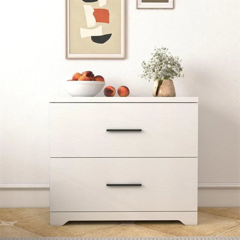 Classificatore orizzontale in legno a 2 cassetti - 27.17P x 33.86L x 29.33A