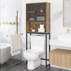 Mobiletto da bagno salvaspazio da posizionare sopra il WC