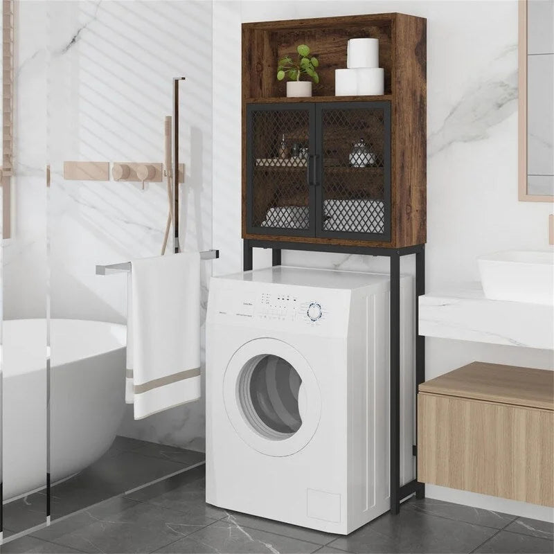 Mobiletto da bagno salvaspazio da posizionare sopra il WC