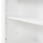 Armadietto da bagno alto 170 cm con cassetto e ripiano regolabile