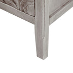 Mobiletto Grigio Chiaro con Ripiani Regolabili, 80 x 38 cm